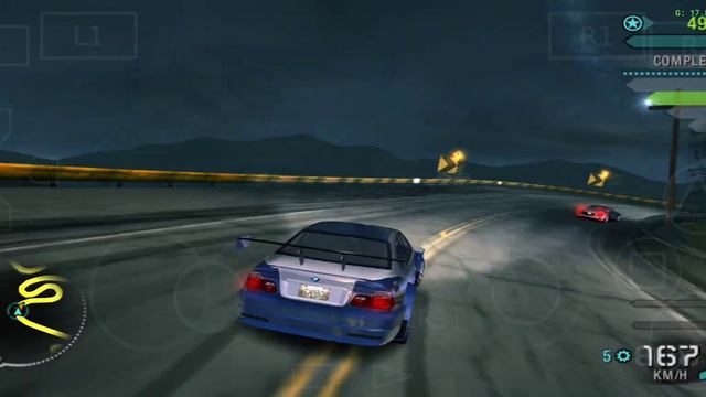 NFS- Carbon .My final race with darius . (AtherSX2) смотреть онлайн