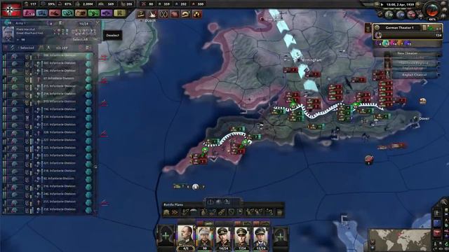 Hearts of Iron IV - Fascist Germany destroyed Allies in 1939 (Timelapse/Speedrun) смотреть онлайн