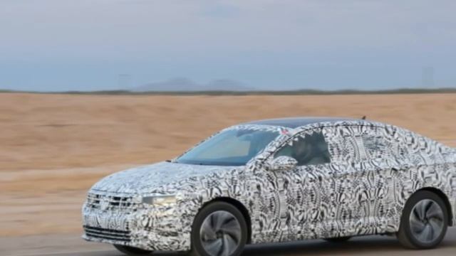 2019 Volkswagen Jetta Prototype First Drive Review | A desert rendezvous with a secret sedan смотреть онлайн