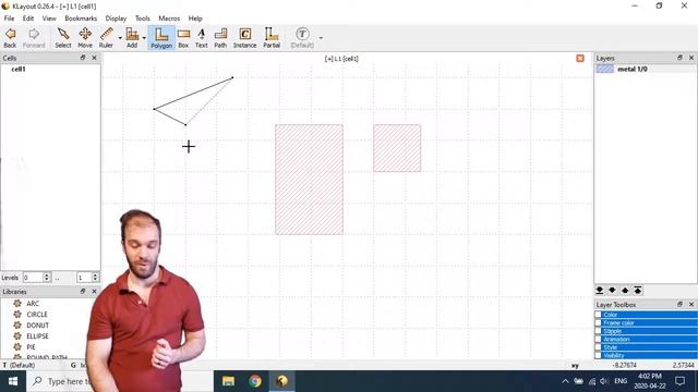 KLayout Tutorial #1: Drawing Shapes смотреть онлайн