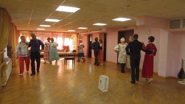 Полянка. Русская вечорка студии "Кураж" 30 сентября 2023 г. смотреть онлайн