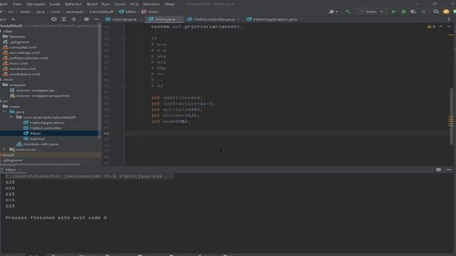 Java programming tutorial 5- operators смотреть онлайн