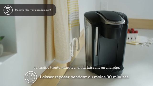 Comment détartrer une cafetière Keurig K-Select смотреть онлайн