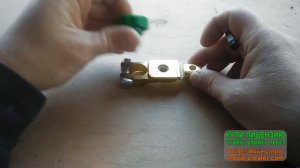 обзор и установка клеммы прерывателя массы