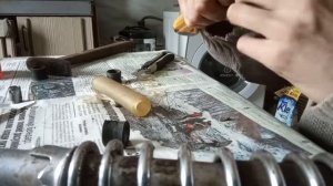 Замена сайлентблоков заднего амортизатора мопед альфа