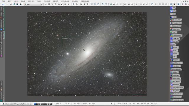 Testing the Optolong L-Pro light pollution filter and processing M31 (astrophotography) смотреть онлайн