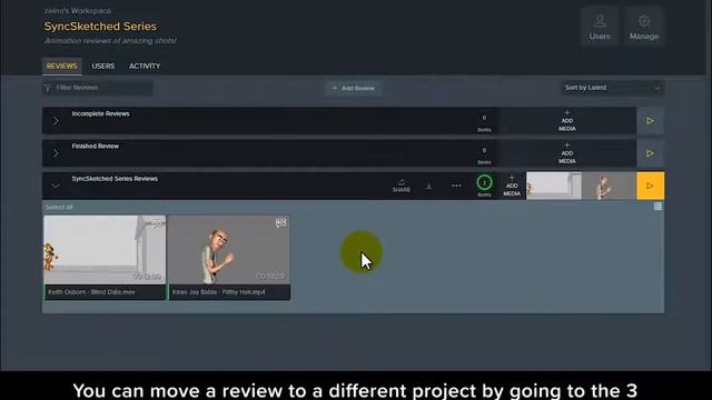 SyncSketch – Moving Items and Reviews смотреть онлайн