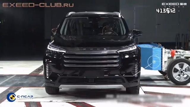 Краш тест Сhery EXEED