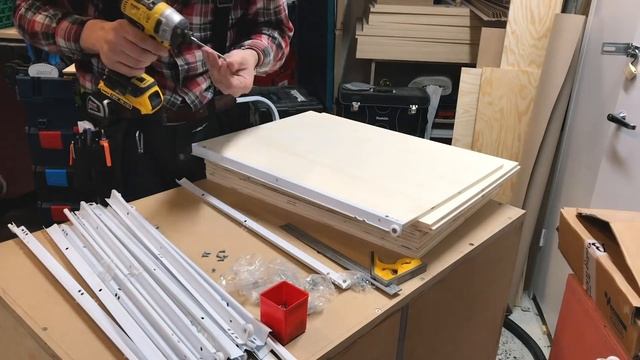 Workshop Trolly that holds Bosch L-boxxes смотреть онлайн