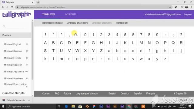 Tutorial Membuat Font di Calligraphr смотреть онлайн