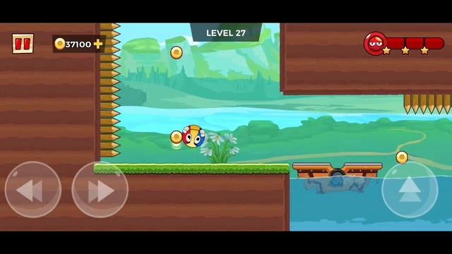 Ball's Journey 6 - Red Bounce Ball Heroes(Beta) - All Levels - Fight All Bosses(Fast Speed) смотреть онлайн