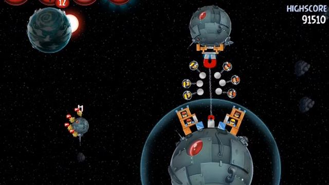Angry Birds Star Wars 2 P1-19 3 Star Walkthrough Naboo Invasion Level P1-19 смотреть онлайн
