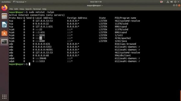 How to Check Open Port of Linux