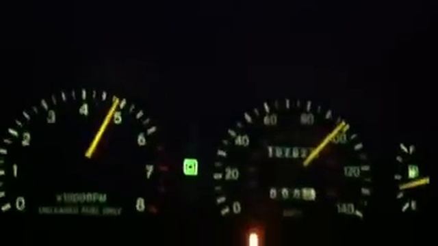Toyota Avalon 1996 125mph speed run смотреть онлайн