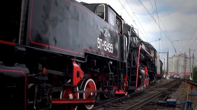 Торжественный гудок паровозов в честь окончания ЭКСПО 1520 (2017) смотреть онлайн