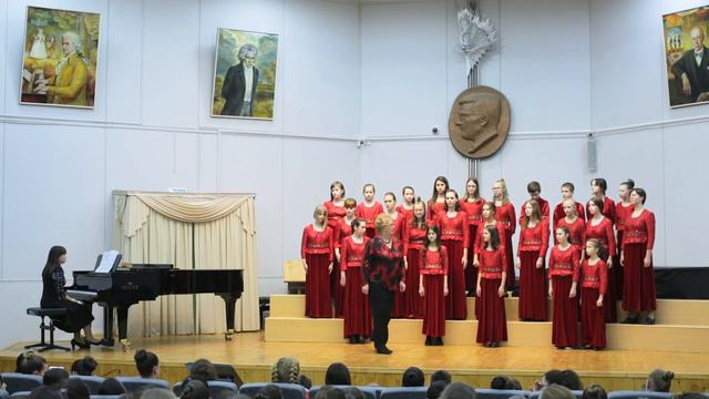 Выступление хора школы Ф. Листа в школе Д. Шостаковича. смотреть онлайн