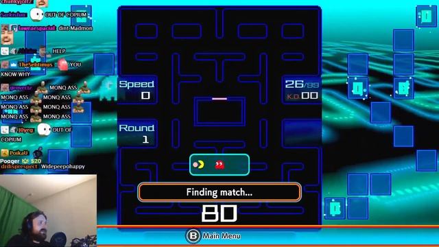 Forsen Plays Pac-Man 99 (With Chat)