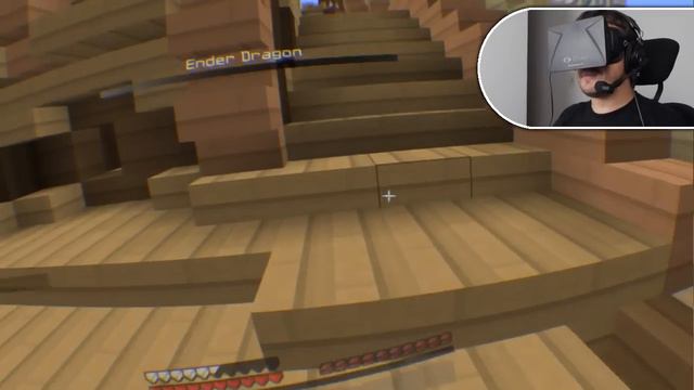 INCRÍVEL! - Minecraft + OCULUS RIFT. смотреть онлайн
