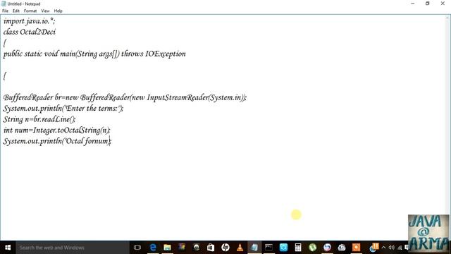 Java Program to Convert Octal Number to Decimal смотреть онлайн