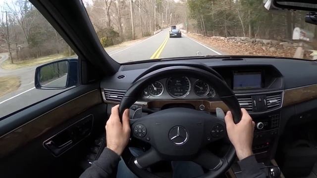 2011 Mercedes-Benz E63 AMG - POV Test Drive By Tedward (Binaural Audio)