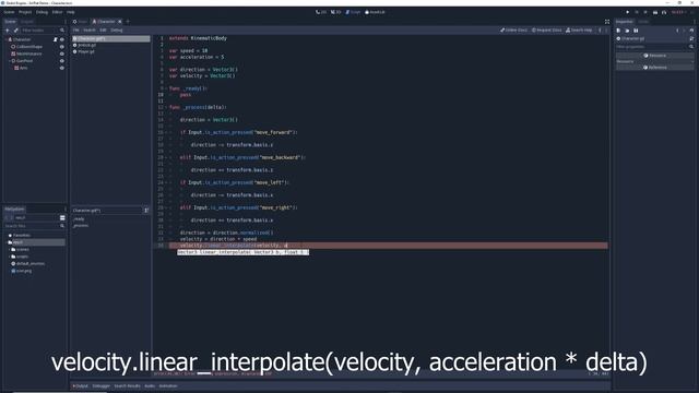 Godot 3.1 - Basic 3rd Person Character Controller Tutorial In 6 Minutes смотреть онлайн