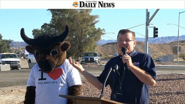 BULLHEAD CITY INTRODUCES  BRAVO THE BULL