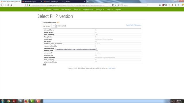 How to Change PHP Modules, Upload Max Filesize, Memory Limit, and More in GoDaddy cPanel смотреть онлайн