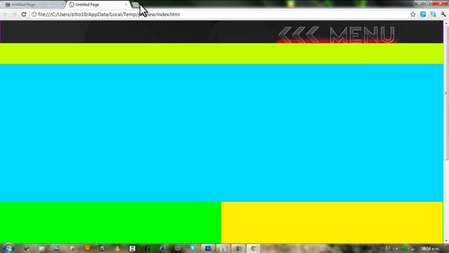 Crear el menu de nuestra web - WYSIWYG 8, PHOTOSHOP CS5-Crear una web desde cero (2) смотреть онлайн