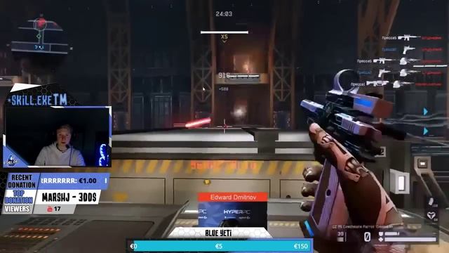 Warface - live reaction on MARS смотреть онлайн