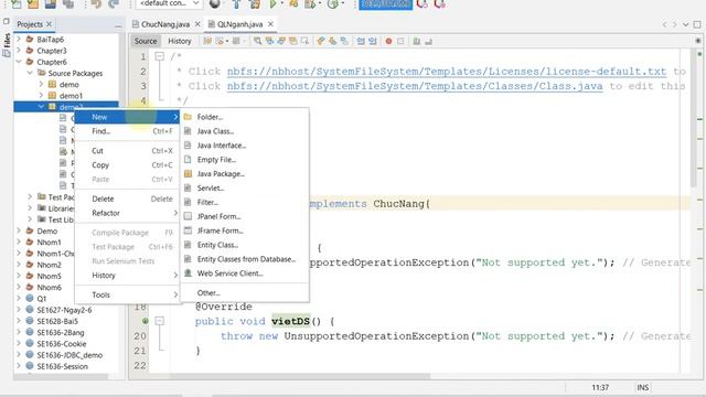 Chương 6: Kế thừa và đa hình - phần 2: interface, abstract class, Anonymous Class смотреть онлайн
