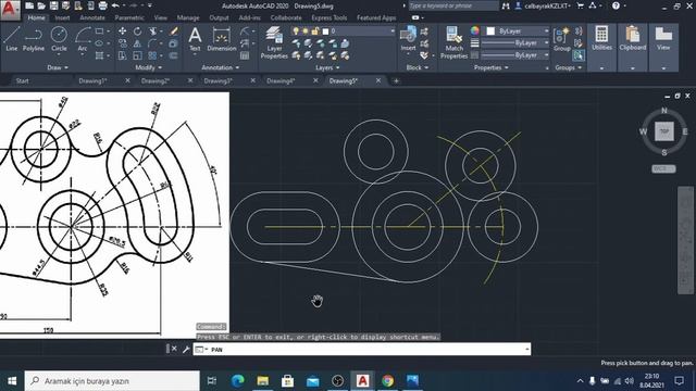 Autocad vize sınav sorusu örneği смотреть онлайн