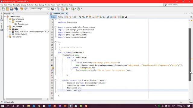 Conexión a base de datos con java смотреть онлайн
