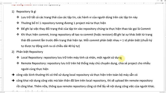 Quản lý mã nguồn với GIT - Bài 9 Repository смотреть онлайн
