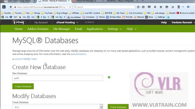 How to install wordpress in hosting account English-05-vlr training смотреть онлайн