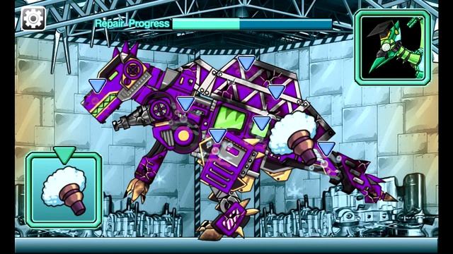 Dino Robot Spinosaurus - Color Transformation | Eftsei Gaming смотреть онлайн