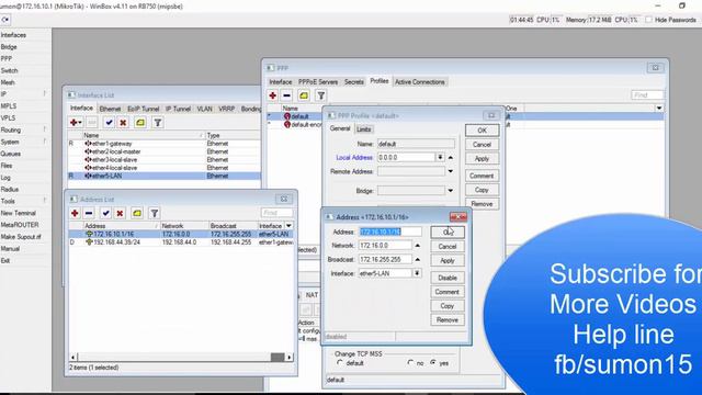 Mikrotik PPPoE Server And PPPoE Client Setup bangla -Mikrotik Tutorial Bangla смотреть онлайн