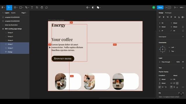 Create stunning landing page with figma | Daily UI Design Challenge смотреть онлайн