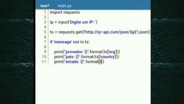 Extraindo dados de um IP com o Pydroid смотреть онлайн