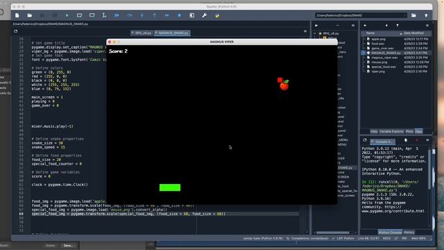 Python Pygame || Magnus Viper - Development || Free Download смотреть онлайн