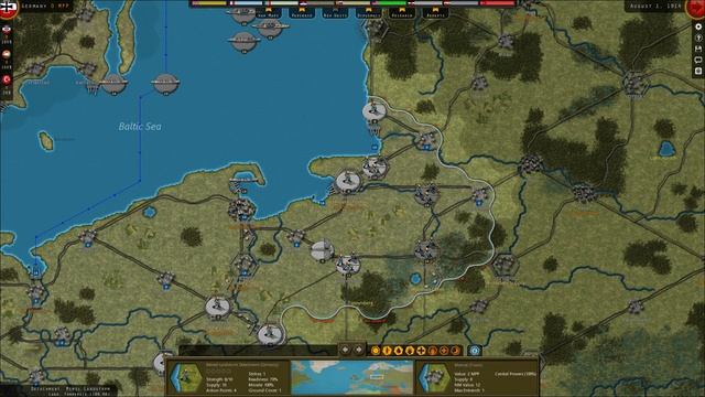 BEST World WAR 1 Game in MULTIPLAYER Campaign Strategic Command WWI Turn 1 Central Power смотреть онлайн