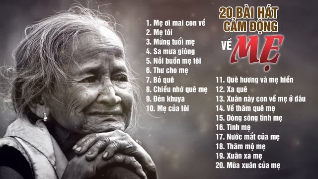20 CA KHÚC CẢM ĐỘNG VỀ MẸ | Liên Khúc Nhạc Về Mẹ Hay Nhất 2023 | Nhạc Đồng Quê
