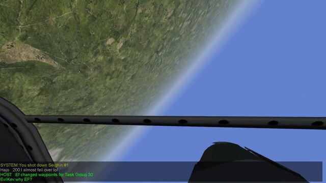 LA-7 Dogfighting 1v4 - Aces High смотреть онлайн