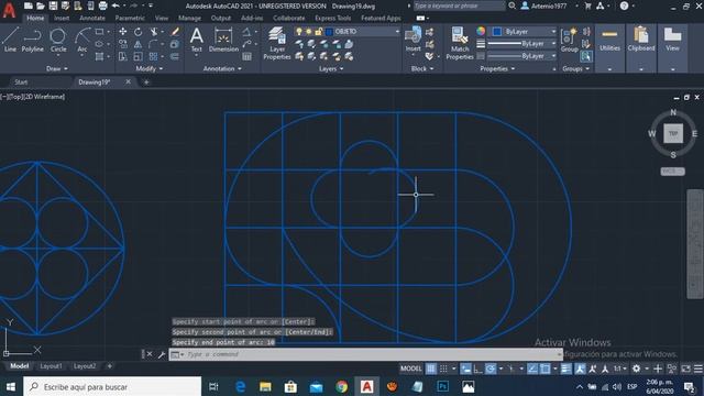 Ejercicios Básicos, Intermedios y Avanzados con AutoCAD 2021 смотреть онлайн