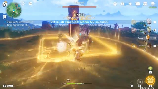 Сравнение Сигны Итто и Белой Тени Р5 I Genshin Impact смотреть онлайн