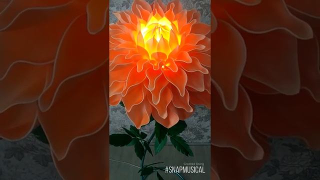 Светильник "Георгин" из изолона смотреть онлайн