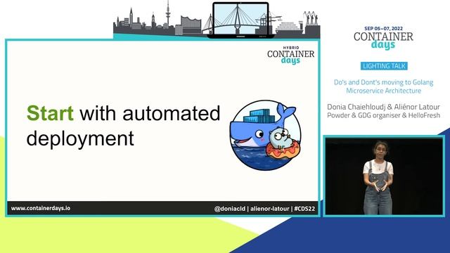 Do's and Dont's moving to Golang Microservice Architecture - Aliénor Latour & Donia Chaiehloudj смотреть онлайн