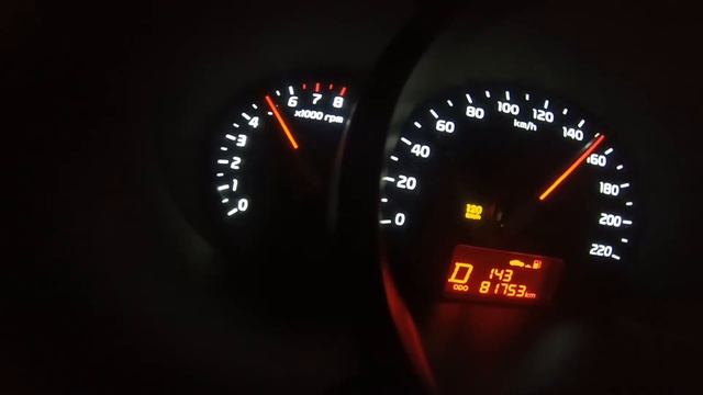 Teste Kia Rio 1.4 acceleration dos 0-190 Km/h смотреть онлайн