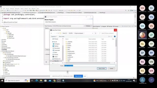 TSP 2 0 SRIKAKULAM UNIVERSITY FULL STACK WEB DEVELOPMENT 20230222 170009 Meeting Recording смотреть онлайн