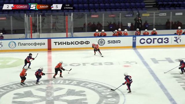 Матч №14 • Сокол — Амур • Сибириус 2015-U10  • Сибирь-Арена • 25 февраля 2024 в 08:30