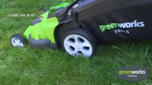 Greenworks G-MAX 40V Twin Force G40LM49DB. Газонокосилка ГринВоркс 40В официальный обзор (Review)